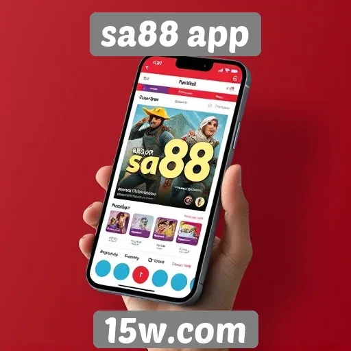 Acessibilidade e interface do sa88 app
